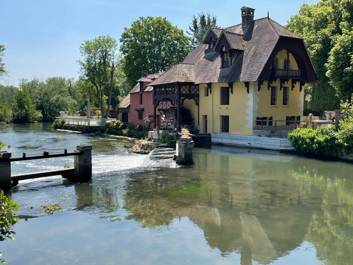 Domaine Spa Perret-Chateau Artdeco Mastersuite En B&B Et-Ou Gite De Charme-Giverny A 3Mn-Jardins Monet-Le Vexin-Piscine Ete-Parc 3Ha-Aire De Jeux Enfants-Pingpong-Options Breakfast-Diner-Billard-Sauna-Fitness-Hammam-Promo 2Nuits En Sus Jacuzzi 1H Off Sainte-Genevieve-les-Gasny المظهر الخارجي الصورة